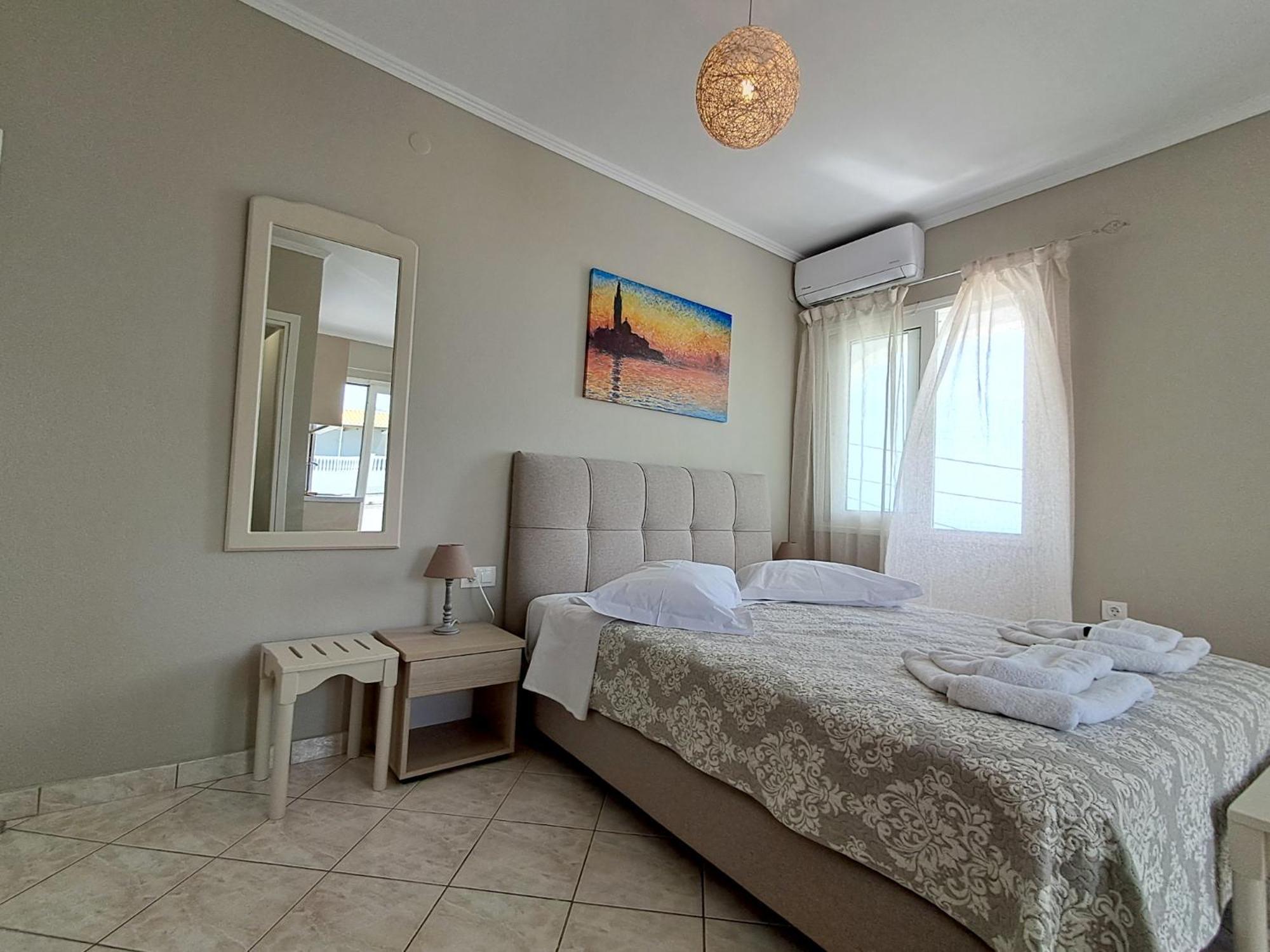 Sigma Hotel Paralia Vrachou Bagian luar foto