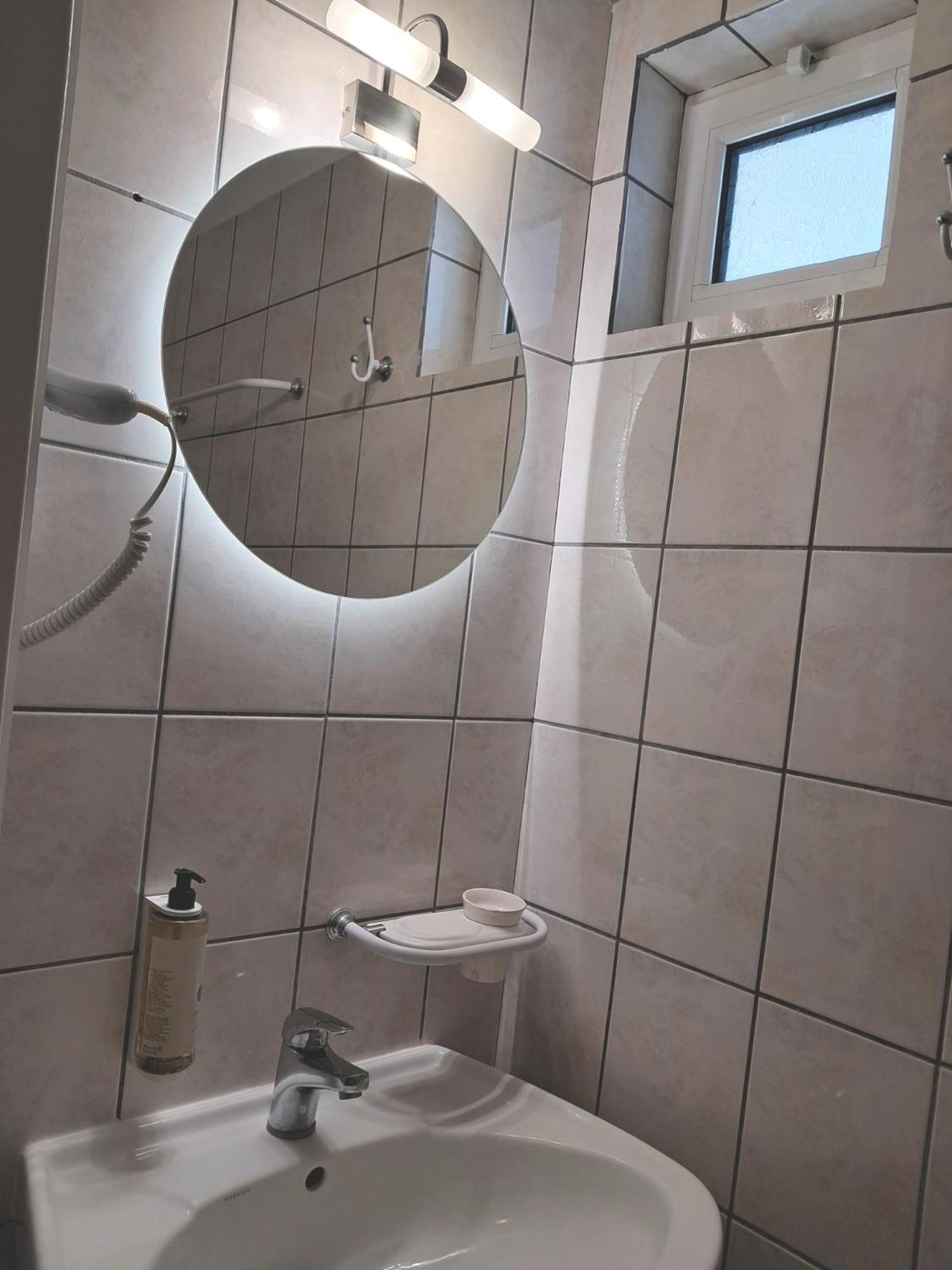 Sigma Hotel Paralia Vrachou Bagian luar foto